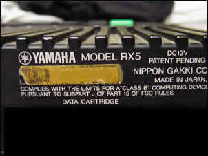 yamaha model rx5
